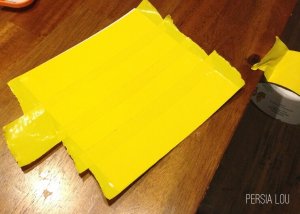 duck tape tangrams