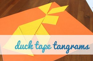 duck tape tangrams header