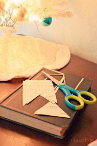 DIY Music Sheet Garland via Like a Saturday