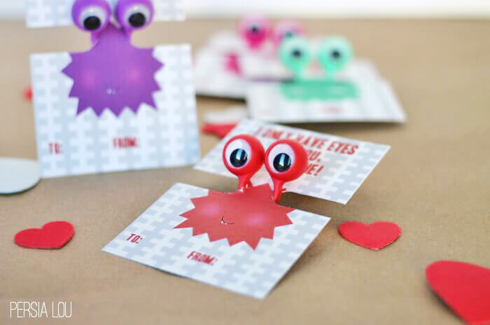 printable googly eye valentines