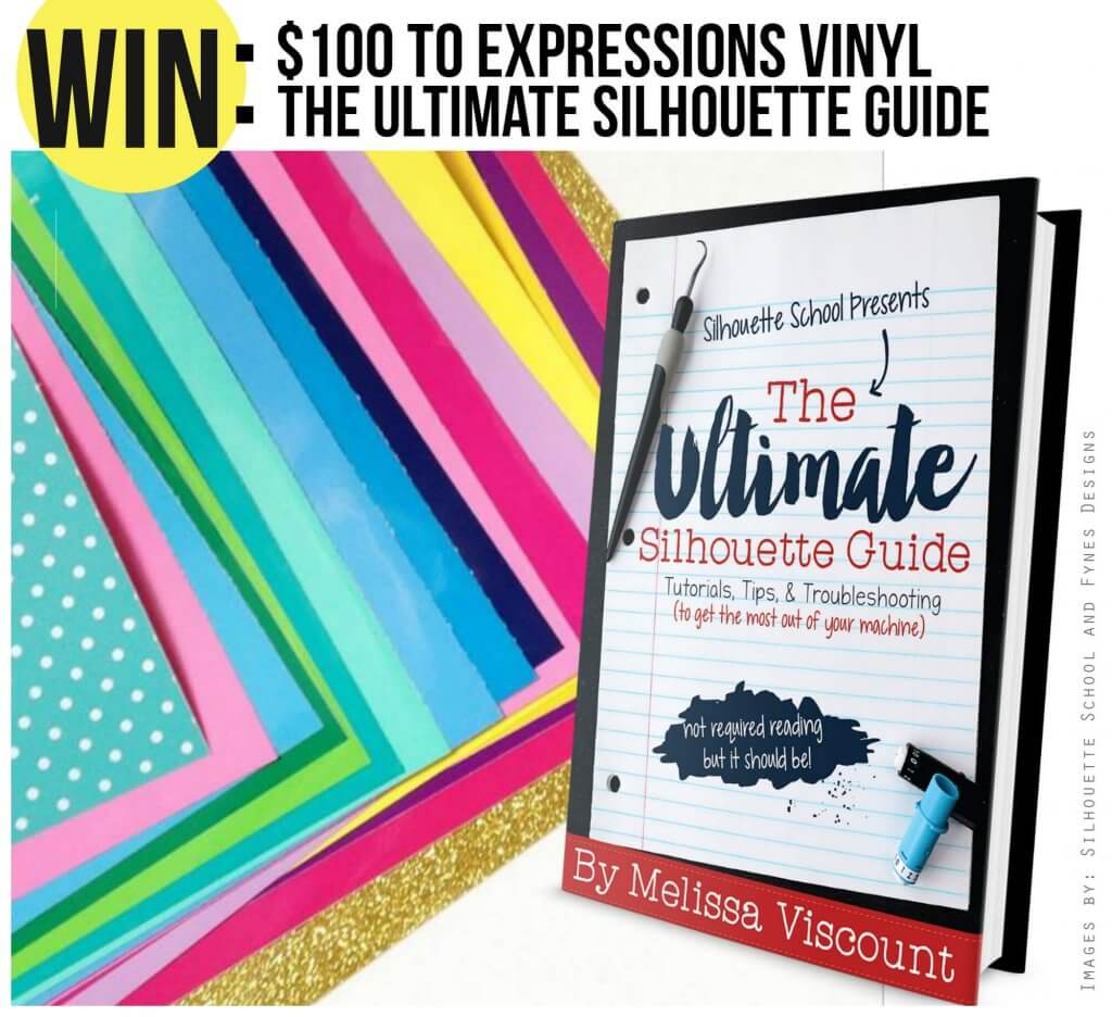 Win $100 Expressions Vinyl Gift Card and the Silhouette School eBook!