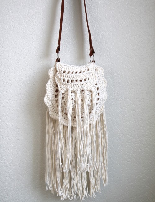 Boho Tassel Crochet Bag Pattern