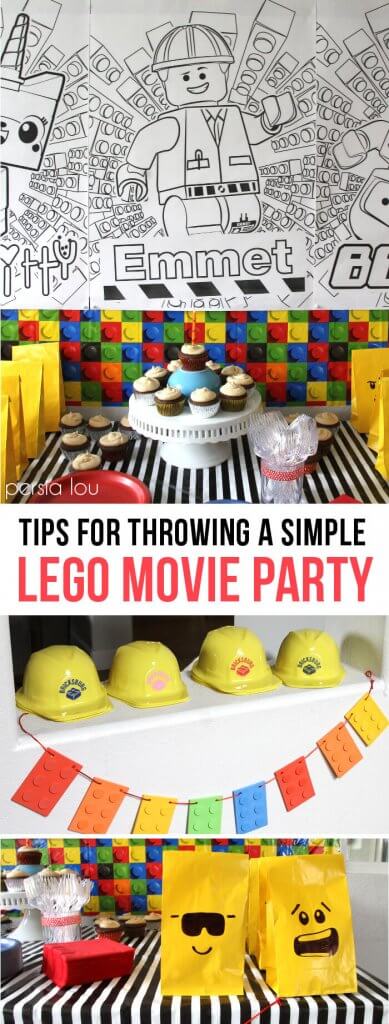 Tips for throwing a fun a simple lego movie party - find the piece of resistance!