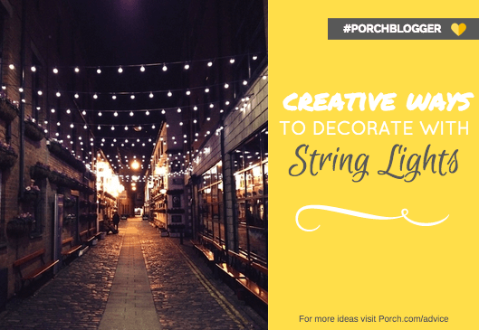 Creative Decorating Ideas Using String Lights