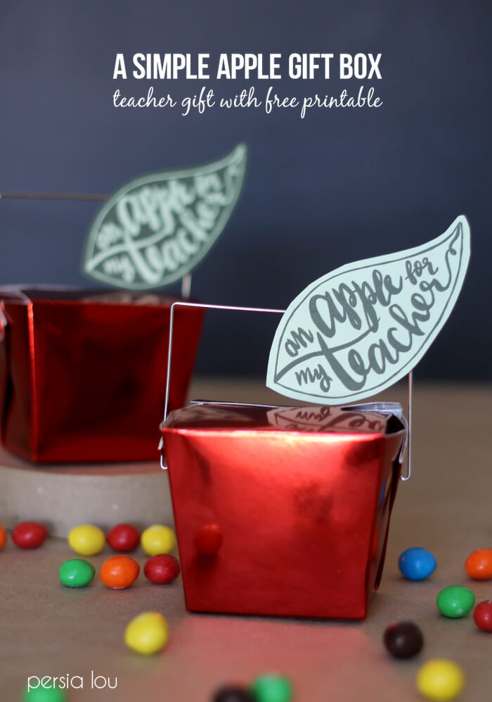 apple teacher gift box 5