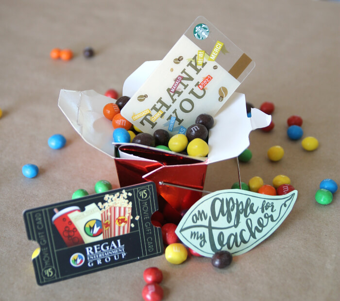 apple teacher gift idea