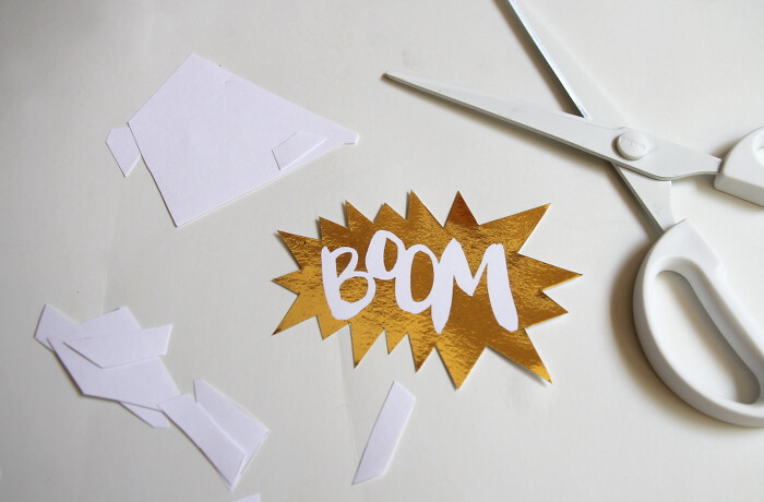 Foiled Cake and Cupcake Toppers for the Fourth of July