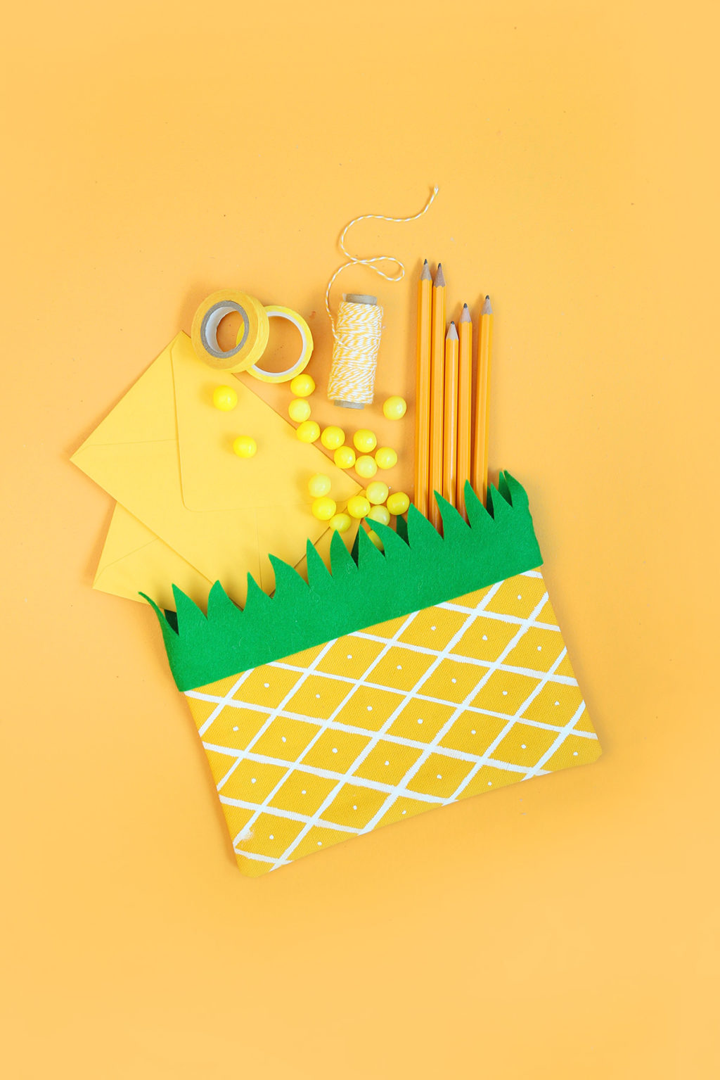 Fabric Pineapple Crafts