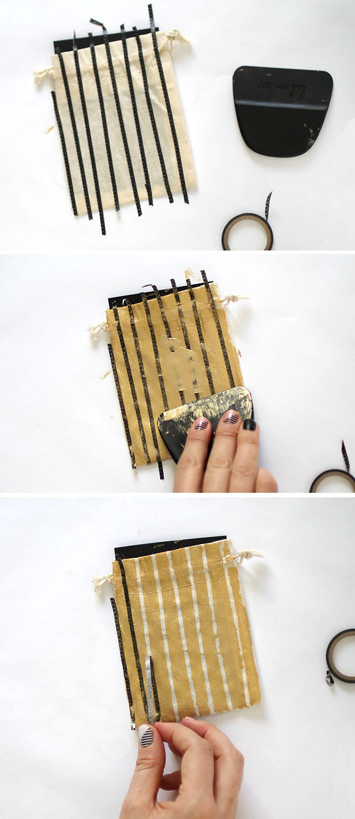 screen printed holiday gift bags and cards