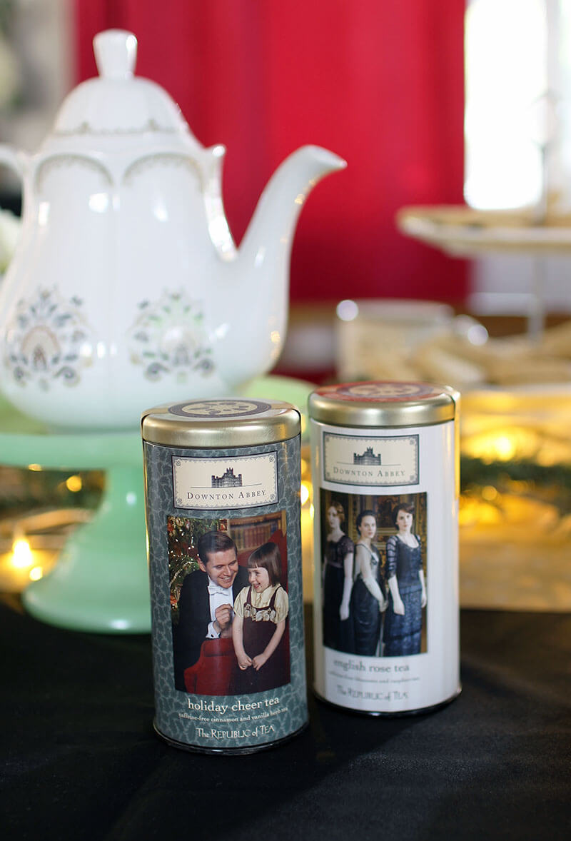 host a downton abbey winter tea party - ideas for food, decor, games, and crafts