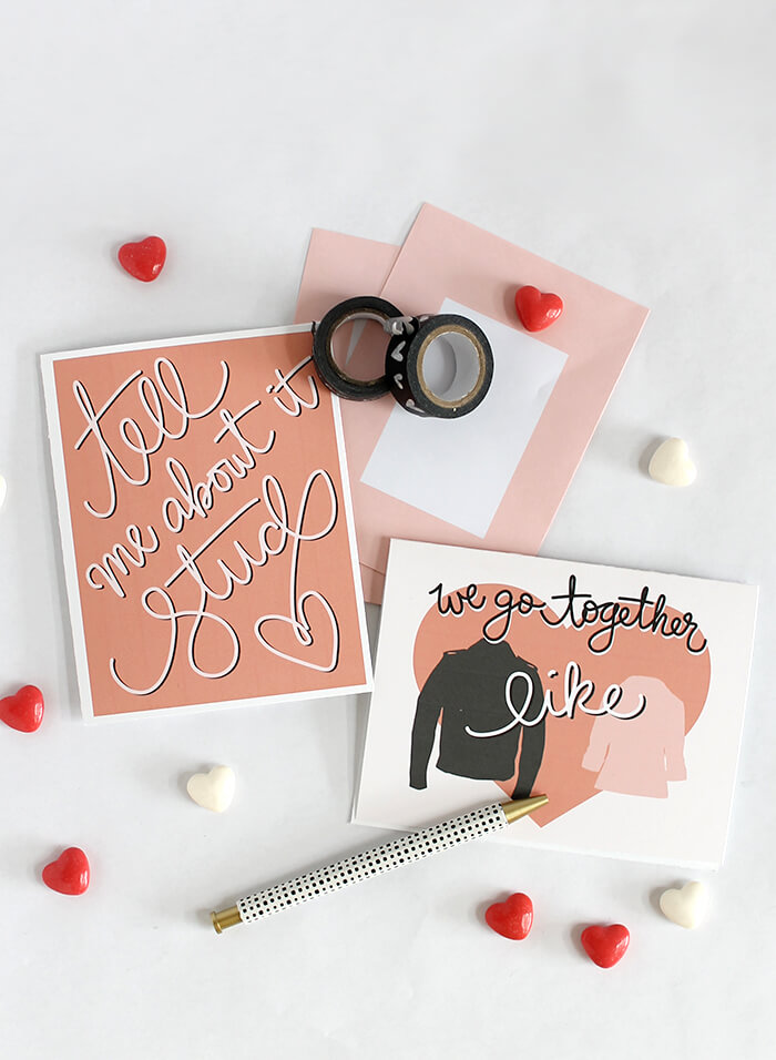 printable grease valentines 1
