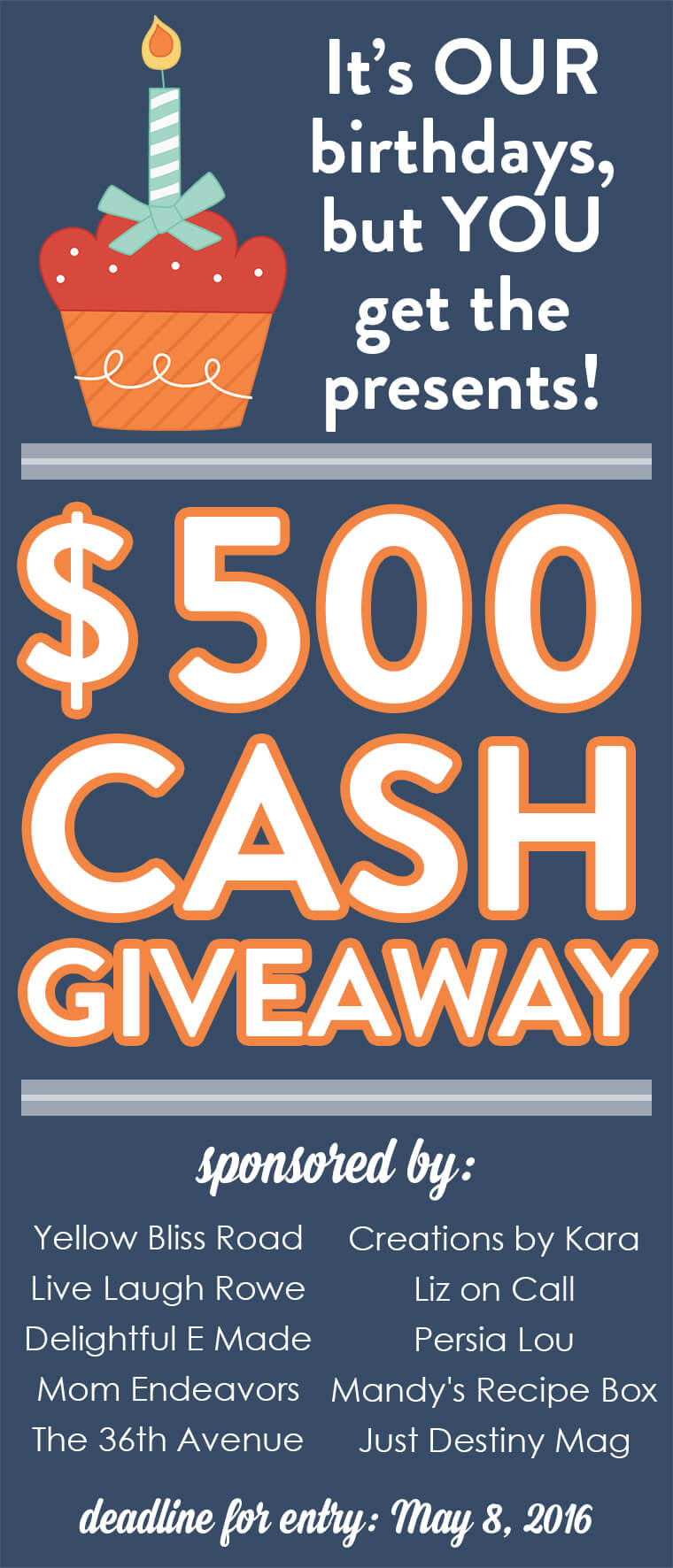 $500 Cash Giveaway