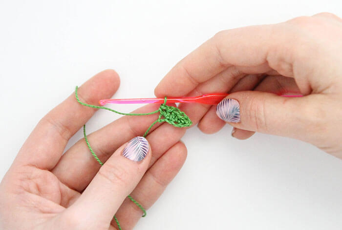 Make your own pretty Crochet Flower Hair Combs with tiny crocheted flowers. Free crochet pattern and photo tutorial.