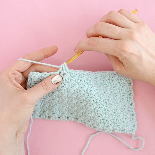 How to Crochet Lemon Peel Stitch - step by step tutorial for this simple stitch that gives lots of nice texture.