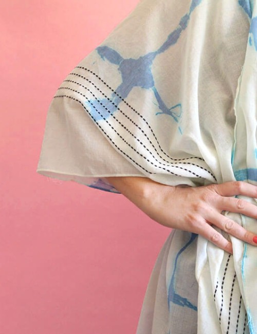 DIY Shibori Kimono