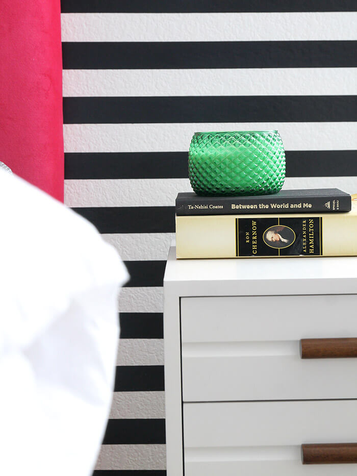 Colorful Modern Bedroom detail