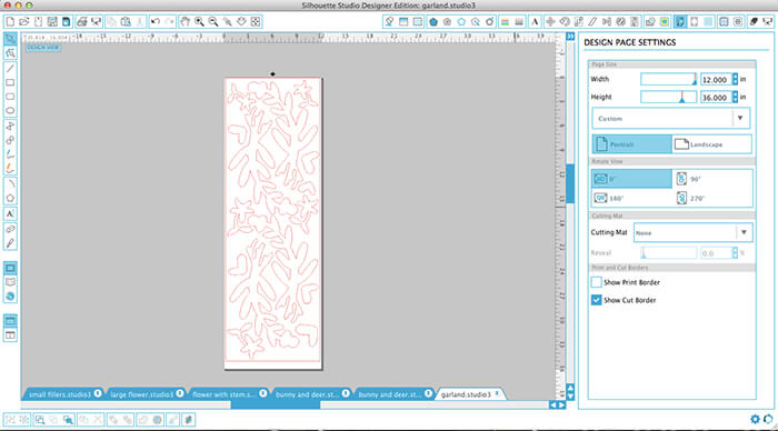 set page size