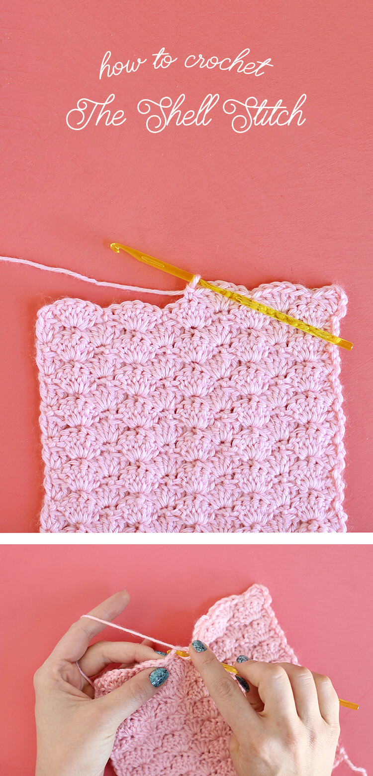How To Crochet The Shell Stitch For Beginners Persia Lou