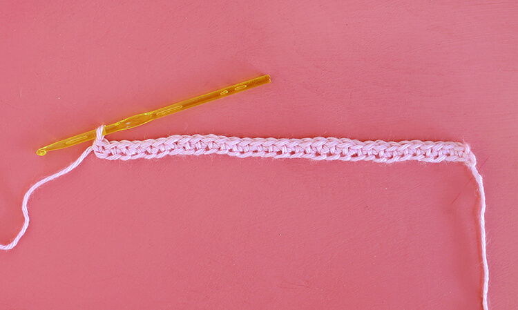 how to crochet the shell stitch - step one 1