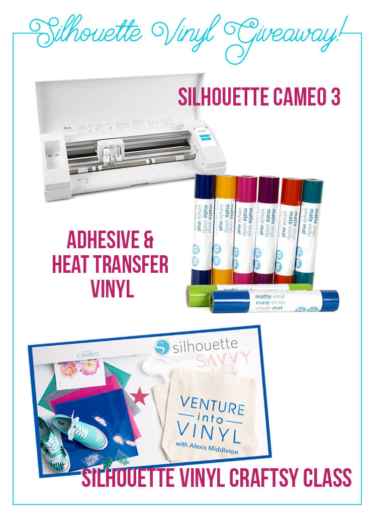 silhouette vinyl giveaway items 