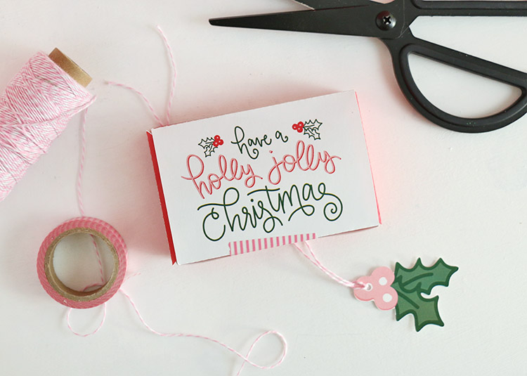assembled box - diy gift card box