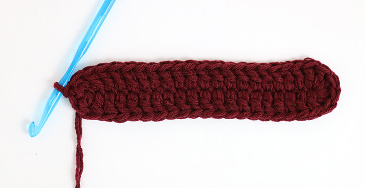 round 1 - crochet slippers pattern