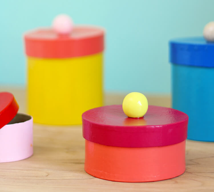 DIY Lacquer Boxes
