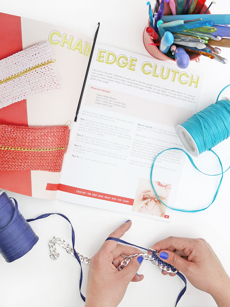 summer crochet patterns mini book - how to design and print your own magazine