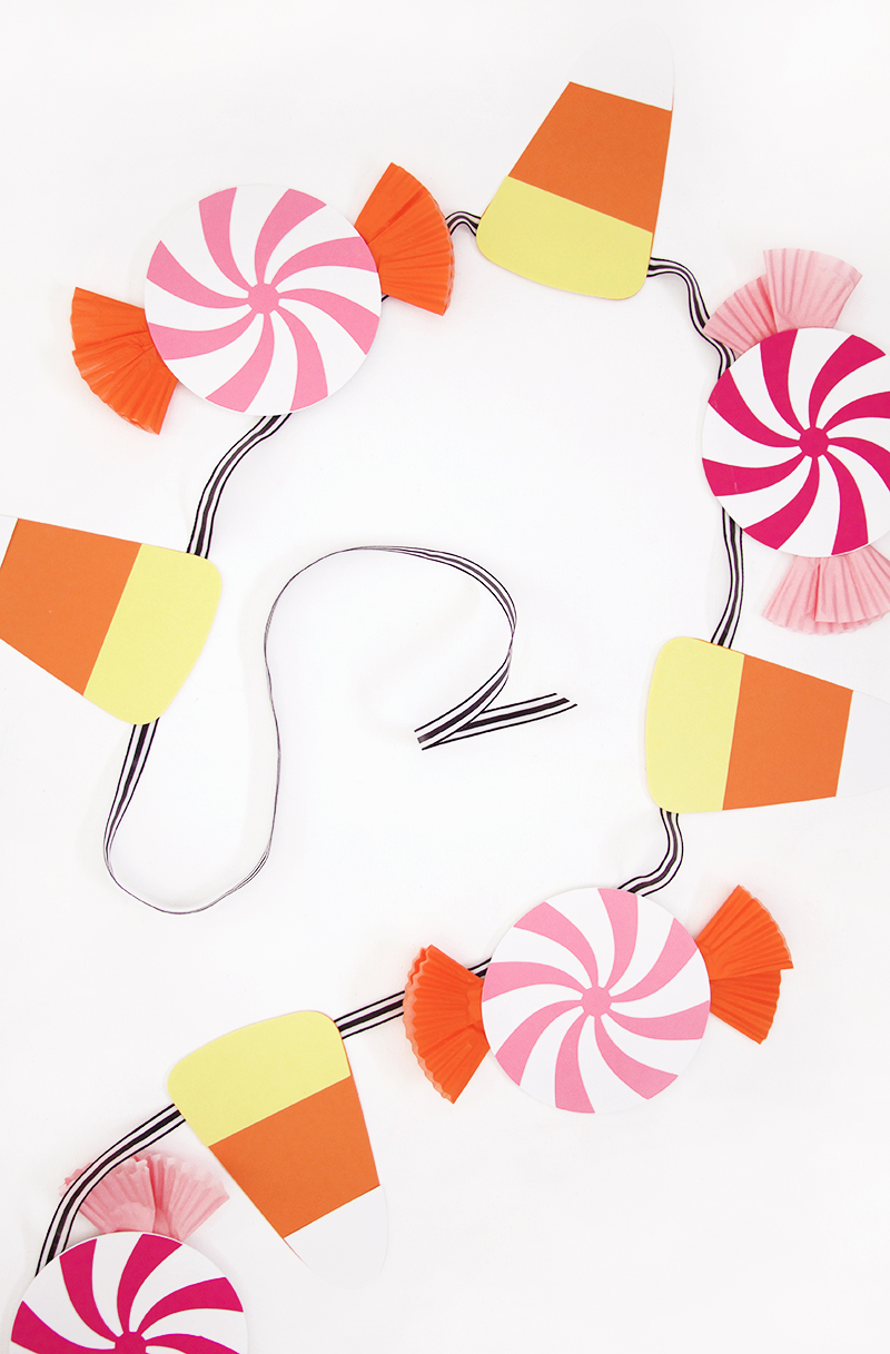 DIY Halloween Candy Banner