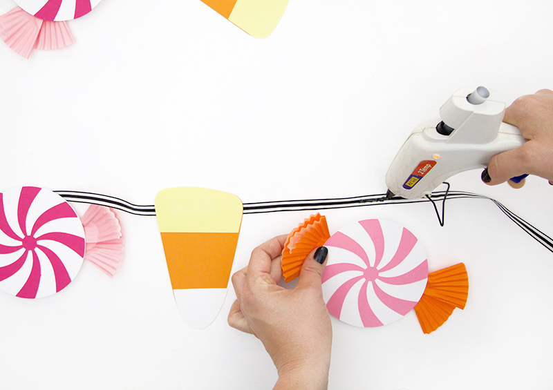 diy halloween candy banner