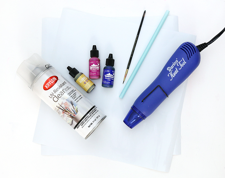 diy alcohol ink supplies