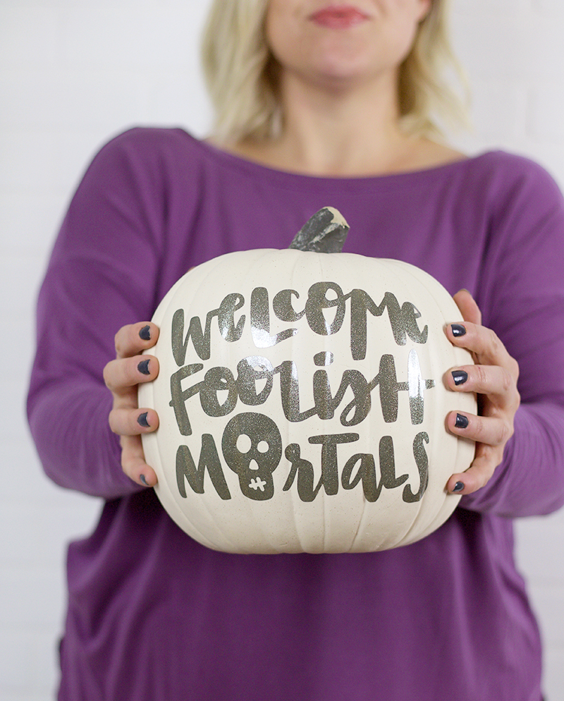 haunted mansion inspired craft - welcome foolish mortals