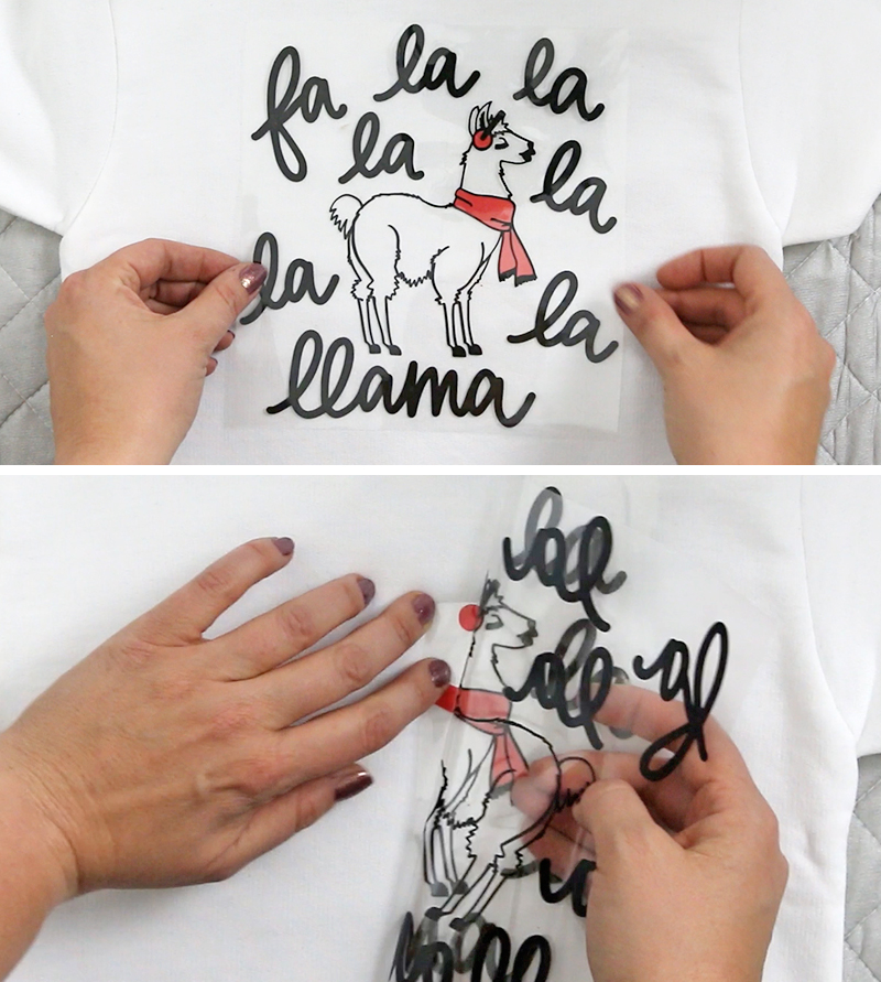 Download Fa La Llama Diy Llama Christmas Sweater With Free Cut File Persia Lou PSD Mockup Templates