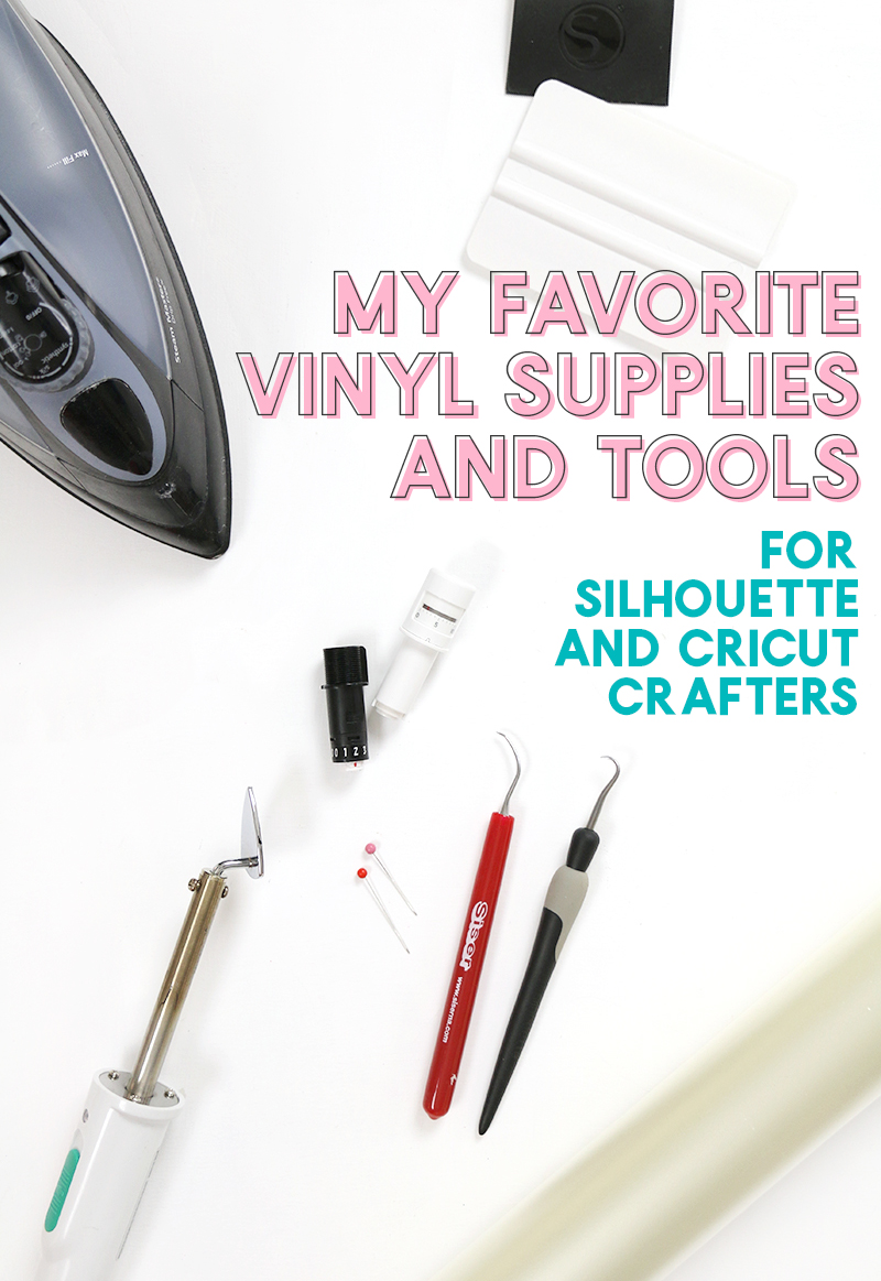 de bästa vinyl leveranser och verktyg för silhouette och cricut crafters - allt du behöver för att skära vinyl
