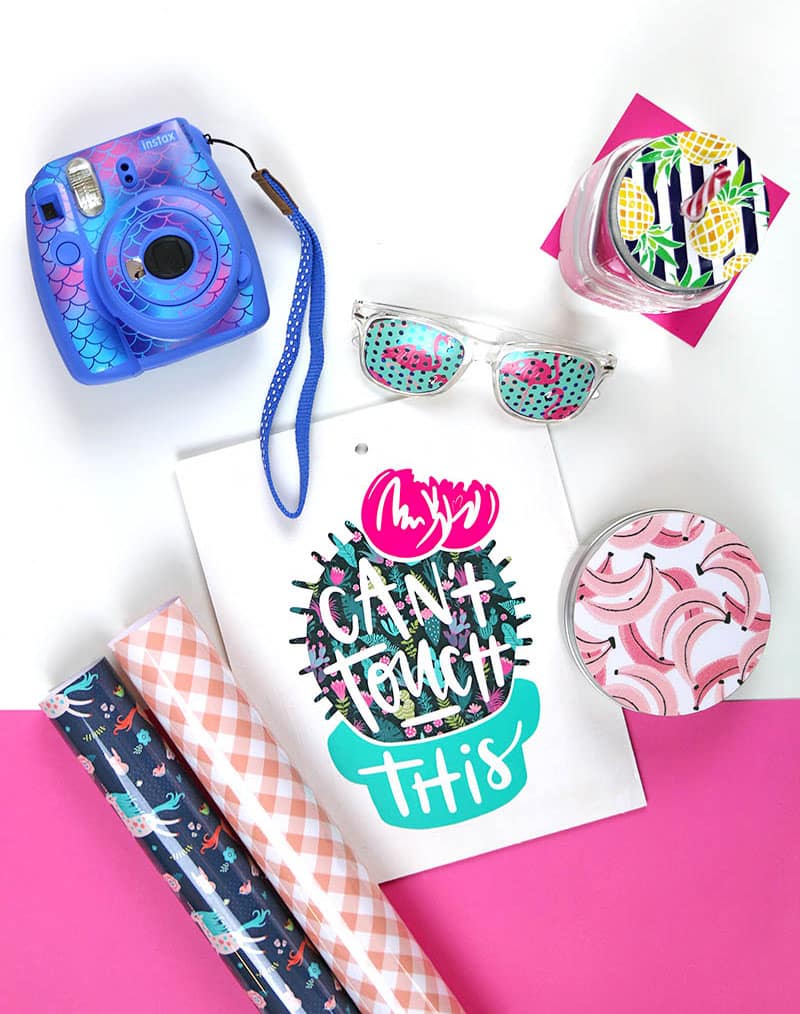 patterned vinyl crafts
