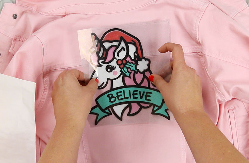 how to make diy christmas unicorn jacket