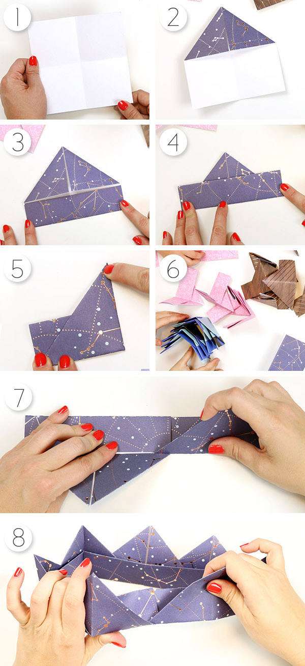 DIY: How to Make Paper Crown 👑, Origami Crown (tiara)_ Tutorial Easy  steps, paper craft for kids