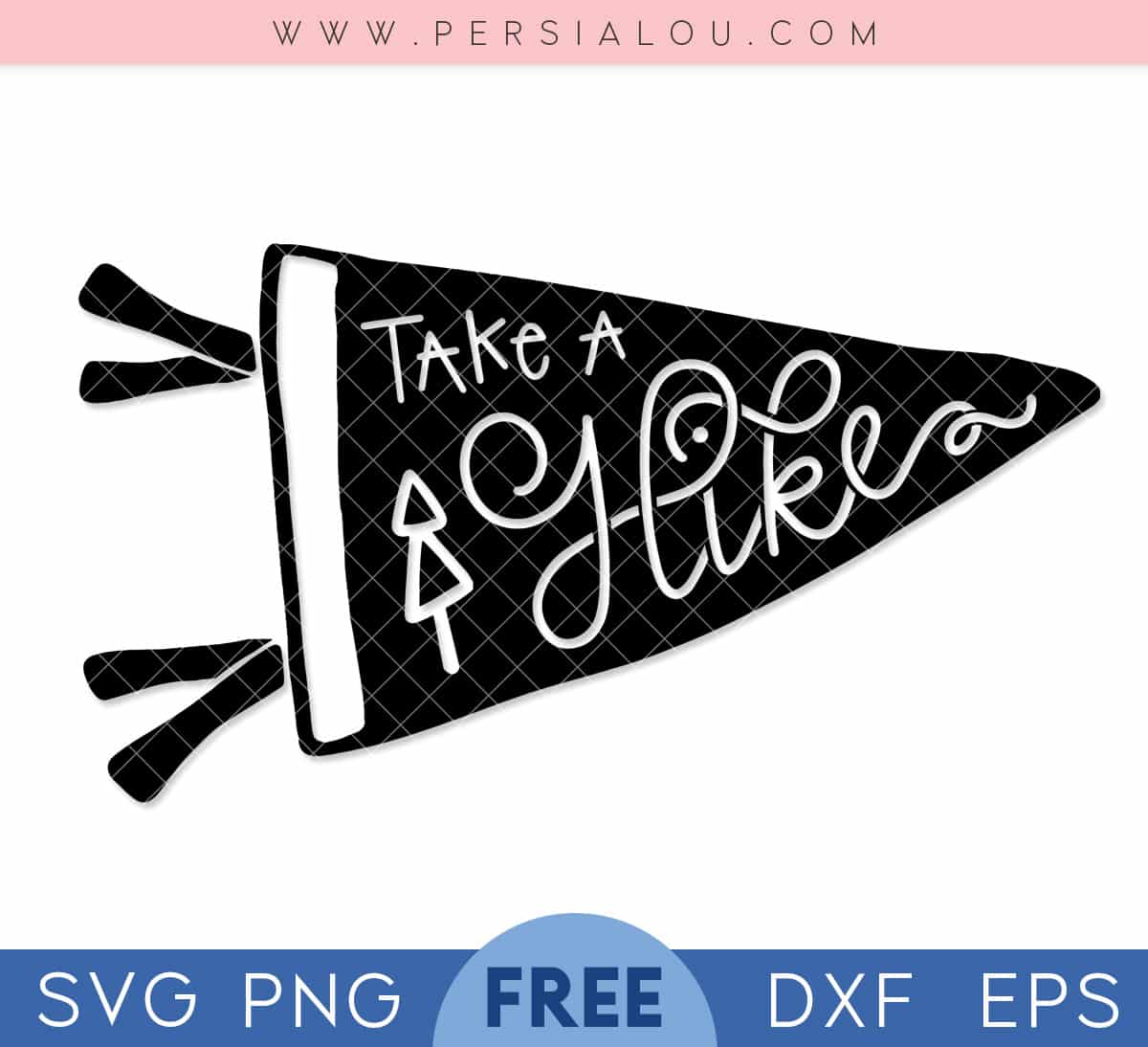 free take a hike svg
