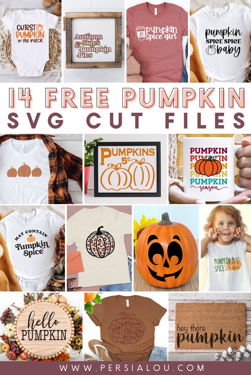 free pumpkin svg cut file projects