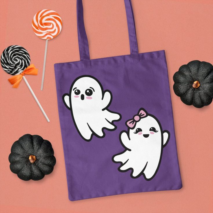 How to Make a Cute Ghost Tote Bag