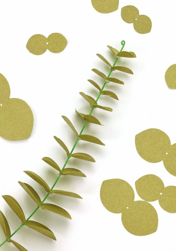 DIY Paper Eucalyptus Stem