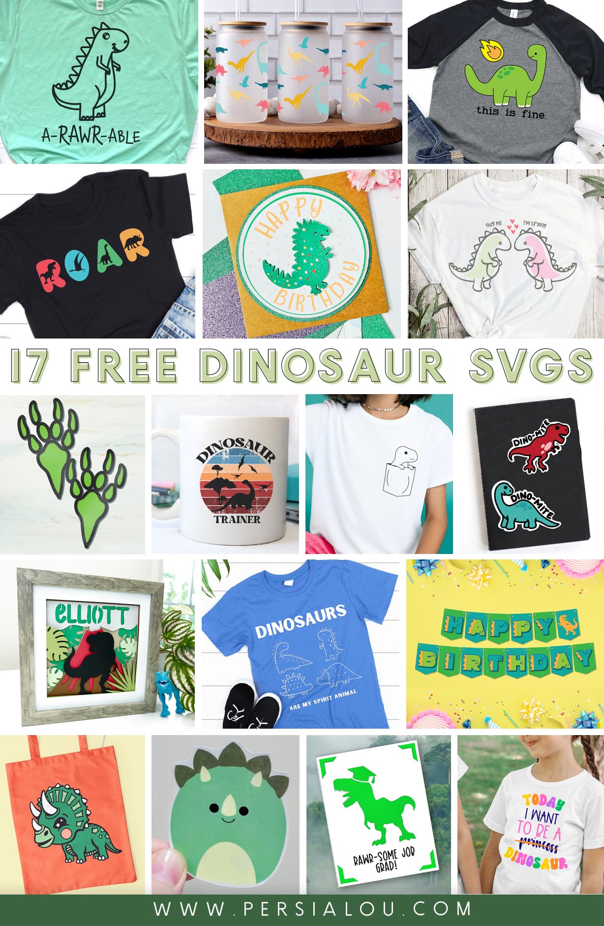free dinosaur svg projects