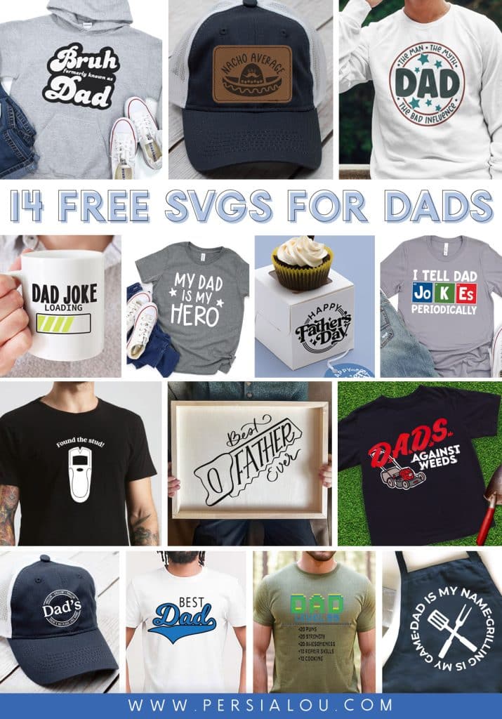 free father's day svg projects
