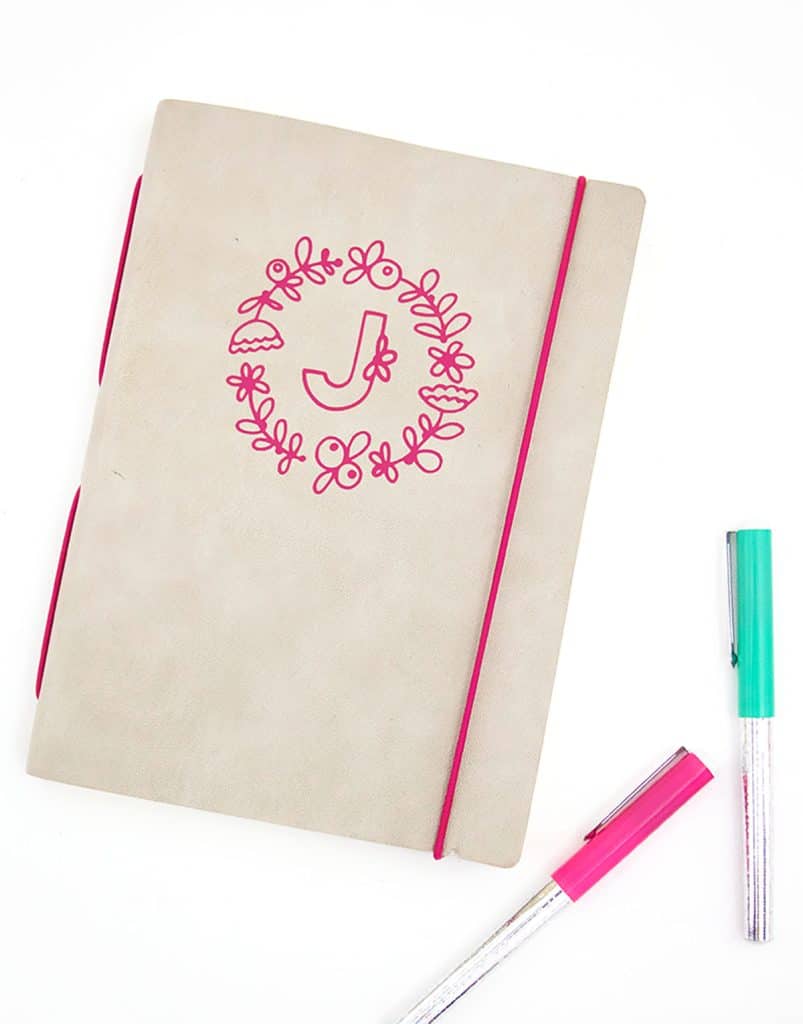project idea for free floral alphabet one letter monogram svgs