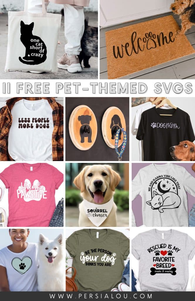 free pet svgs projects