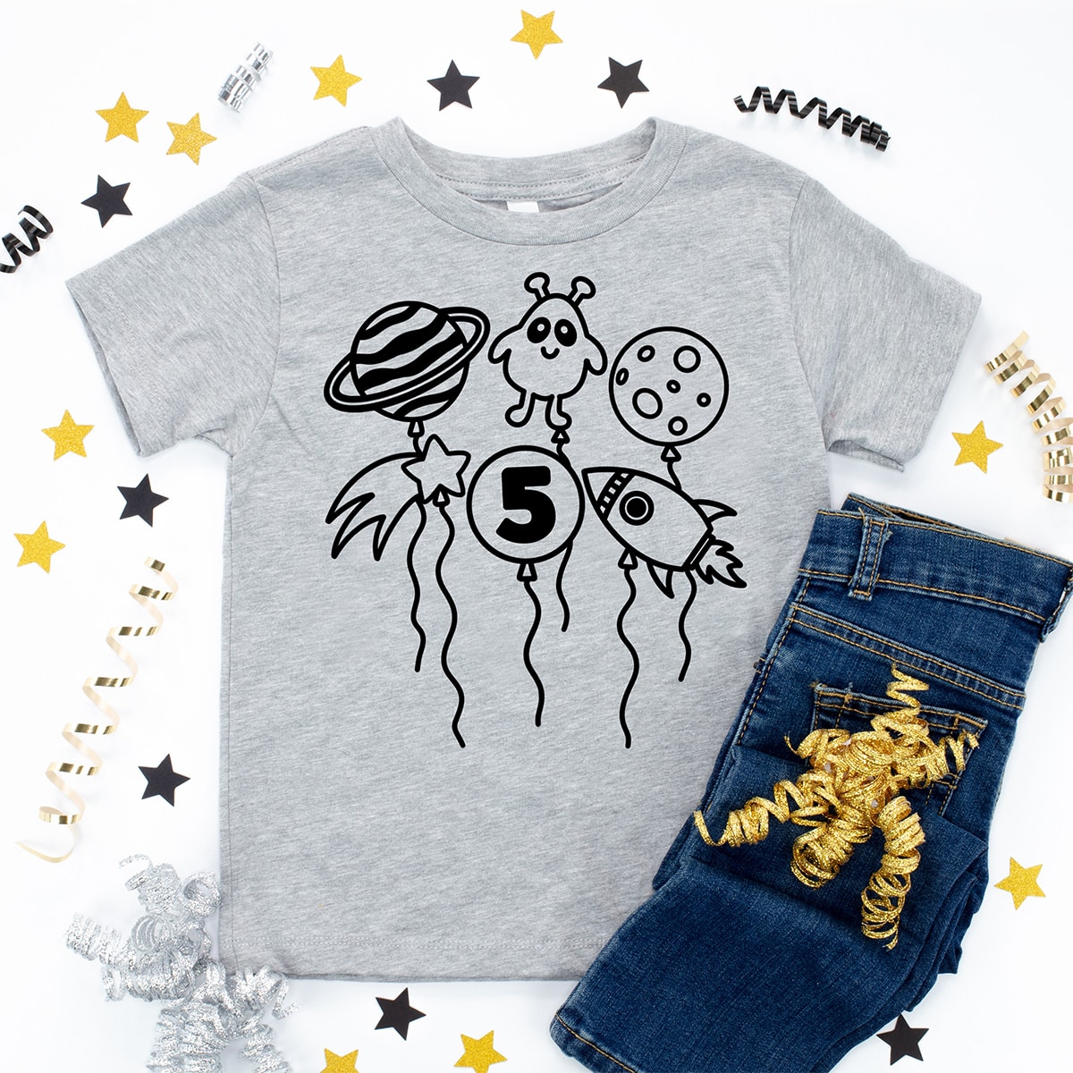 Image for Space Balloon Birthday from Hello Creative Family