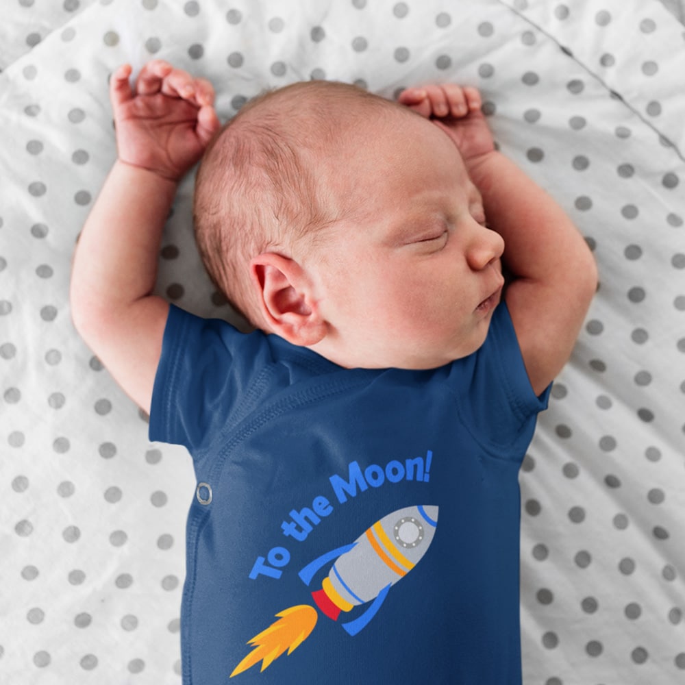 Image for To the Moon with Rocket from 100 Directions