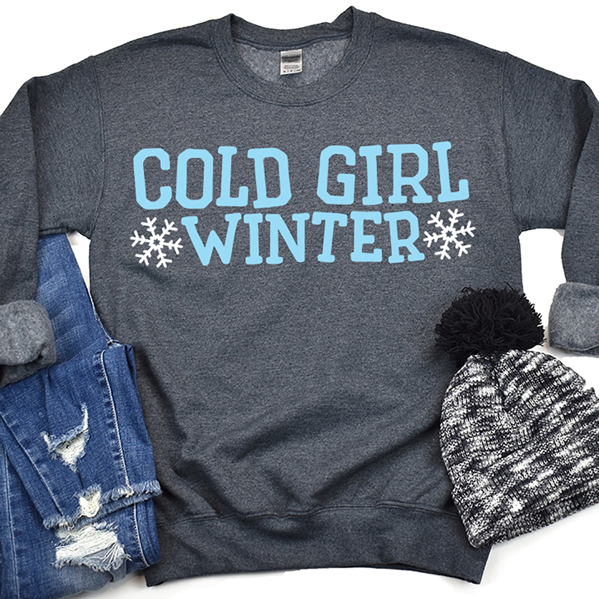 cold girl winter