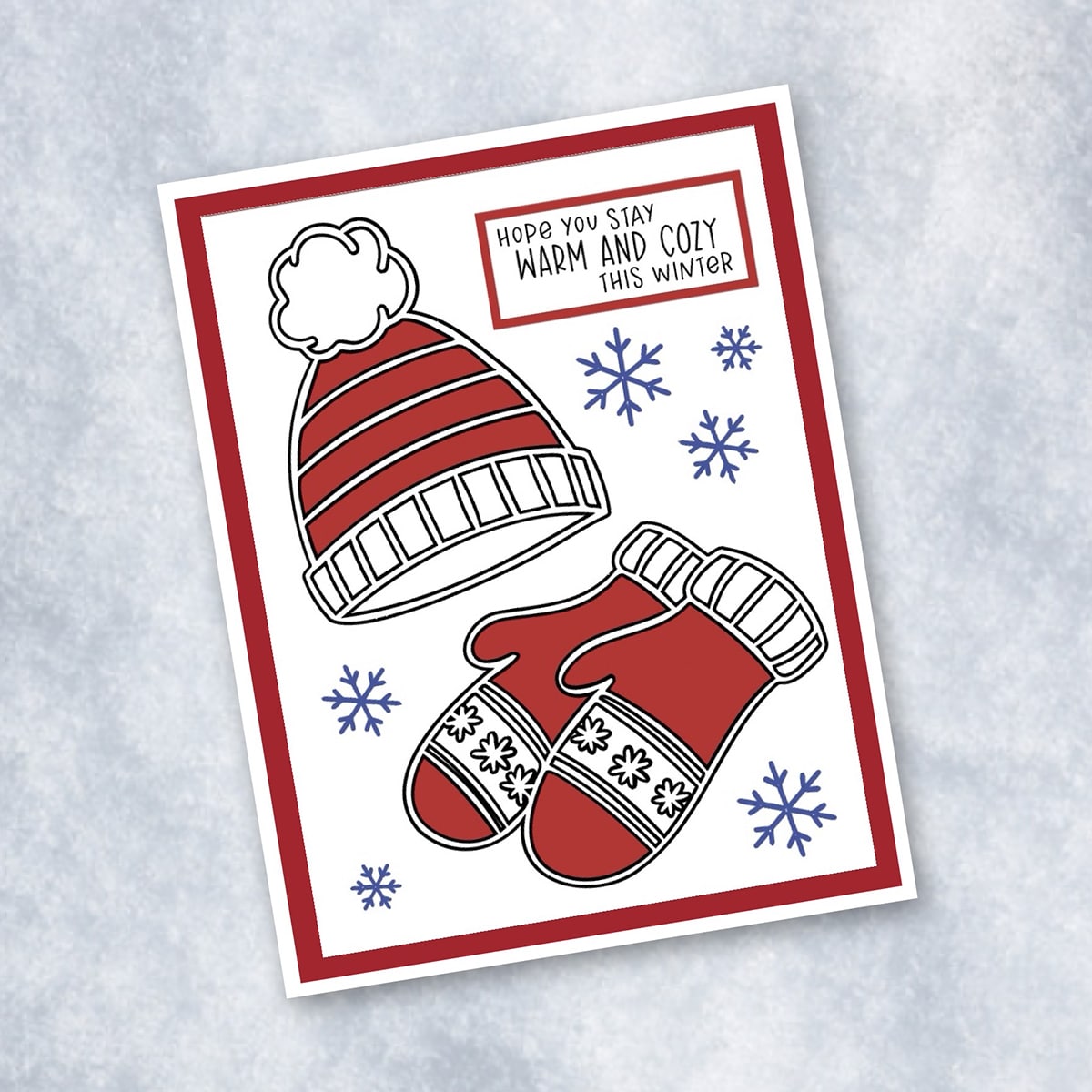 Image for Warm and Cozy Layered Card