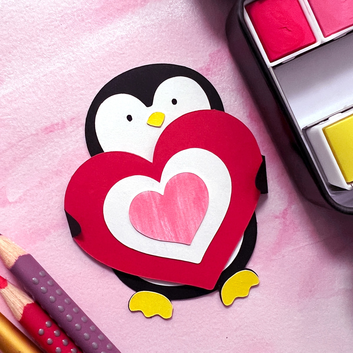 Image for Cute Penguin Valentine